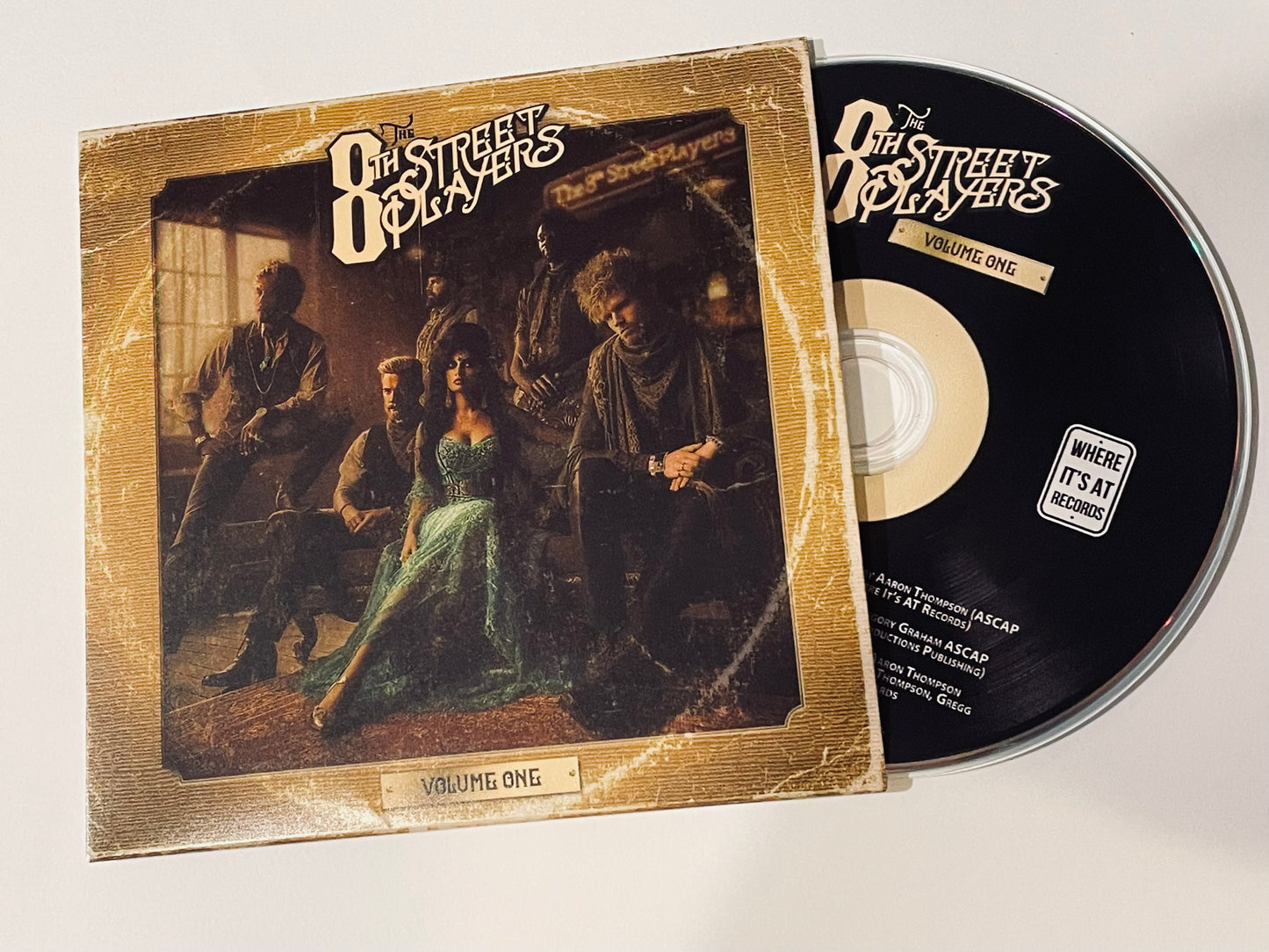 Old-school CD, Poster and 2 stickers